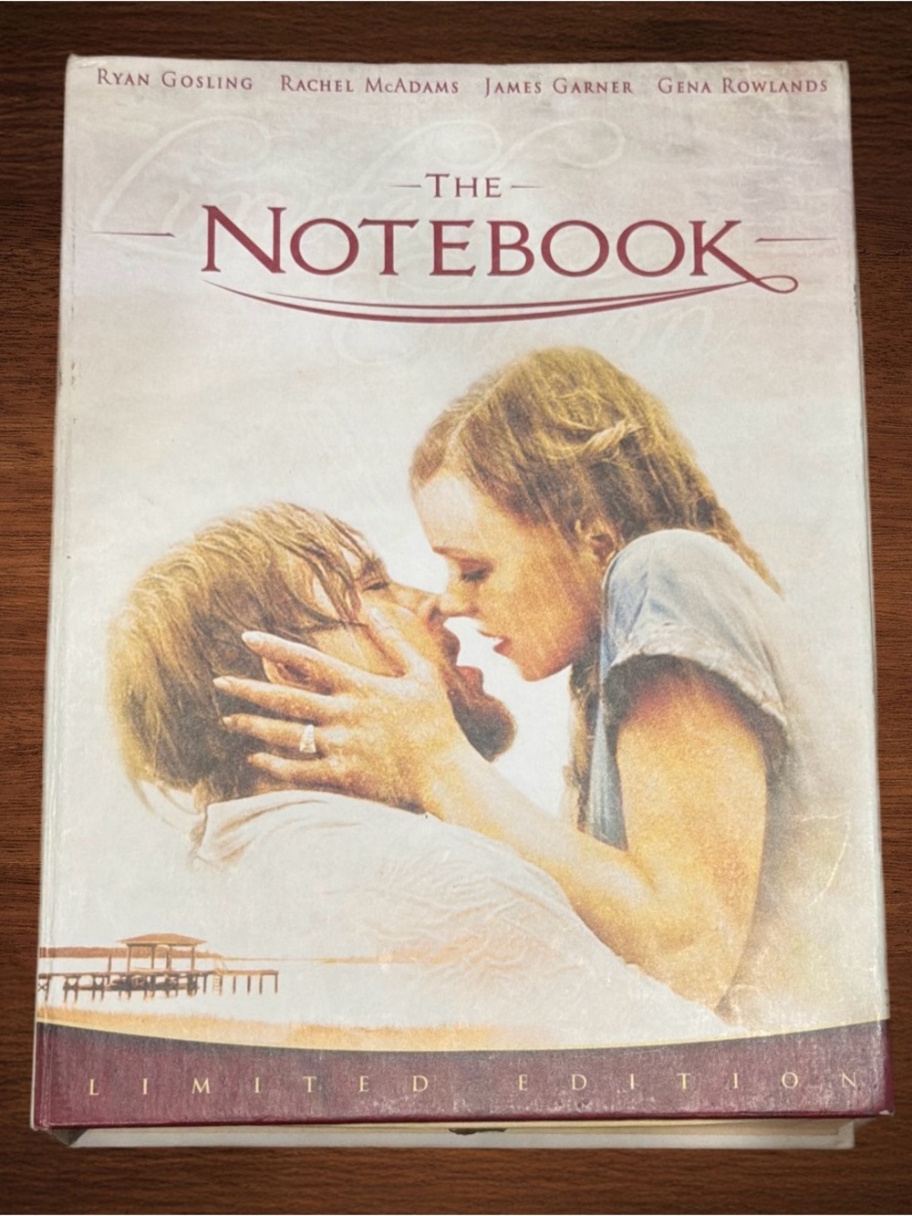 THE NOTEBOOK LIMITED EDITION. GIFT BOX. DVD -scrapbook